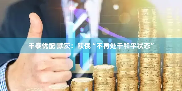 丰泰优配 默茨：欧俄“不再处于和平状态”