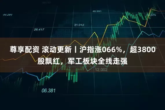 尊享配资 滚动更新丨沪指涨066%，超3800股飘红，军工板块全线走强
